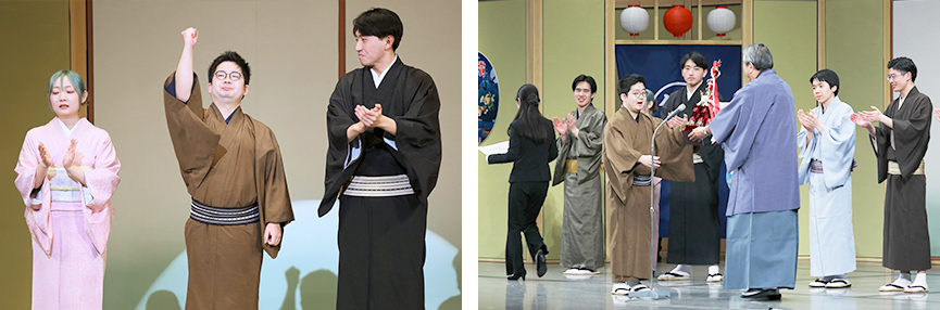 策伝大賞を獲得した柿梅亭果菜さん